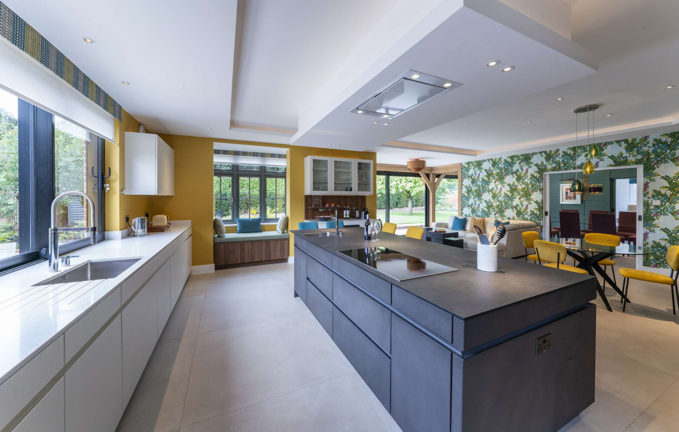 Interior of Skyfall development showing kitchen